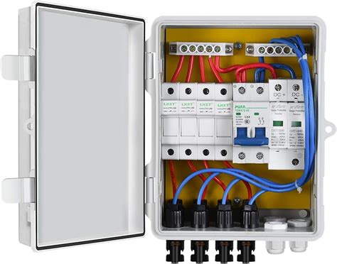 1 to 2 distribution box|Amazon.com: PV Combiner Box 1 String Solar Distribution Box .